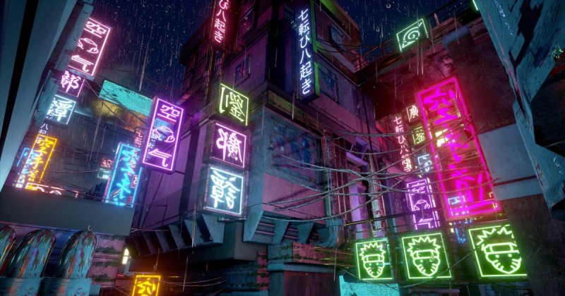 Cyberpunk 2077 Япония