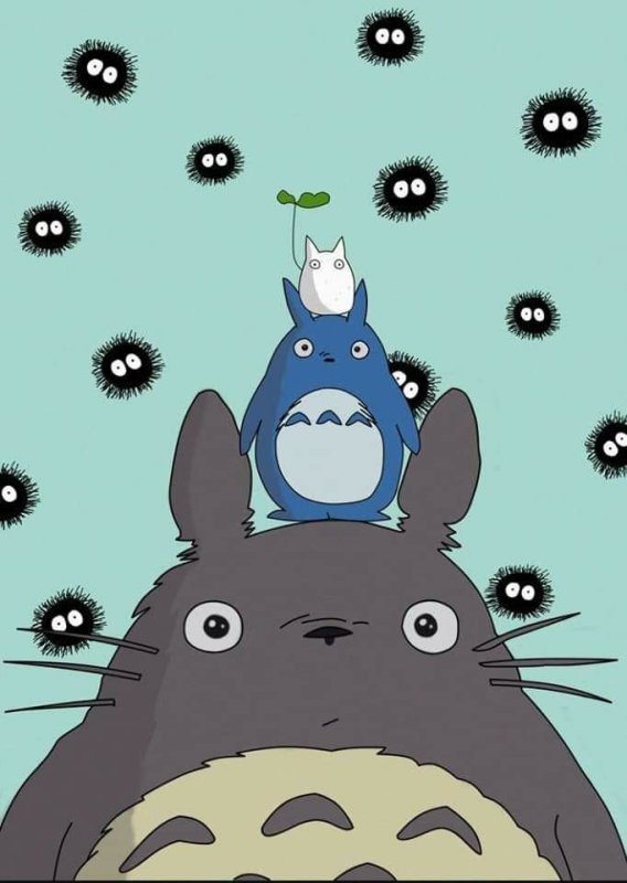 Мультик мой сосед Тоторо