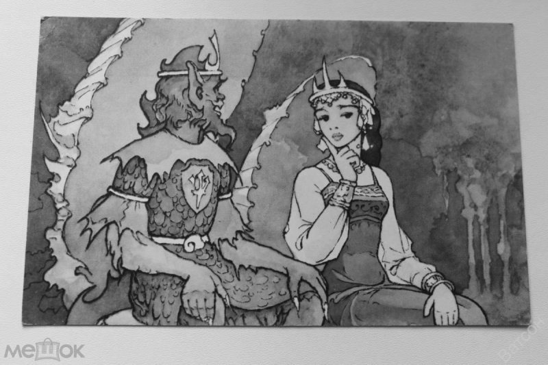 Варвара-Краса длинная коса рисунок