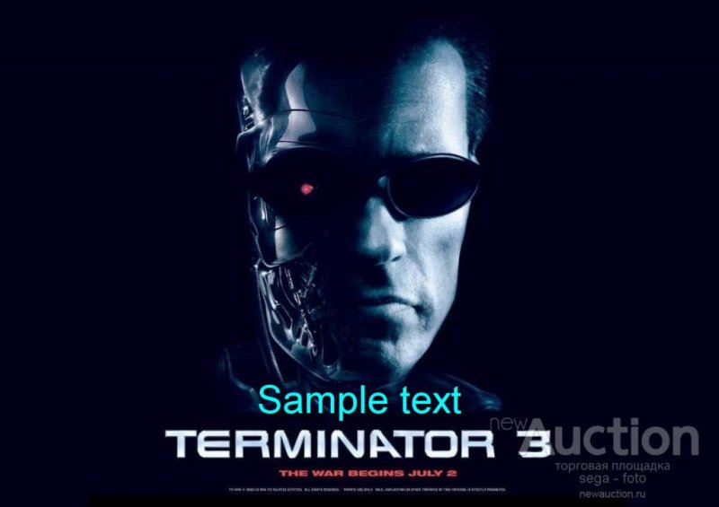 Арнольд Шварценеггер Терминатор 4