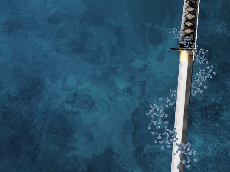 Самурайский меч обои