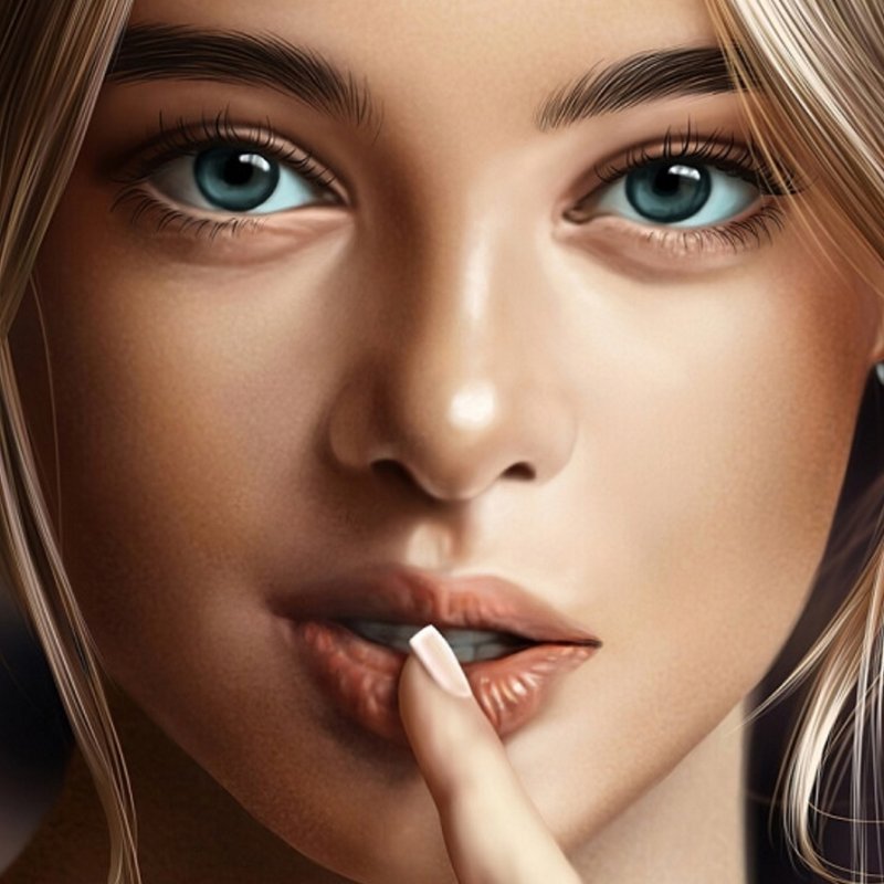 Красивые лица девушек на заставку