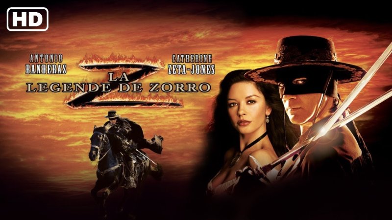 Кэтрин Зета-Джонс и Бандерас зорро
