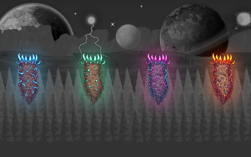 Небесные башни террария арт