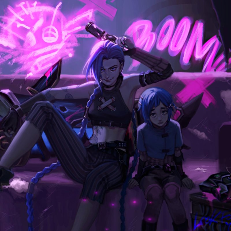 Джинкс League of Legends аркейн