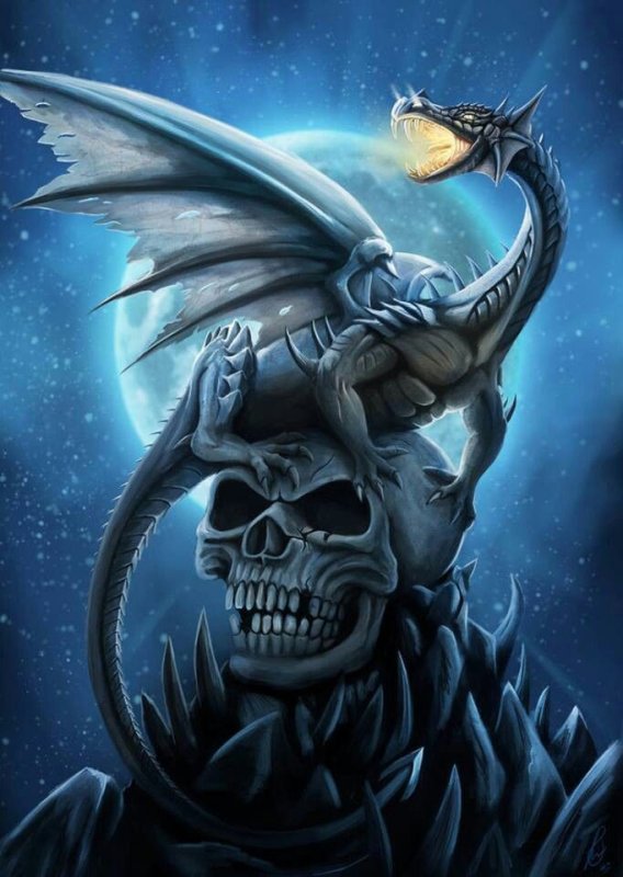 Дракон на заставку