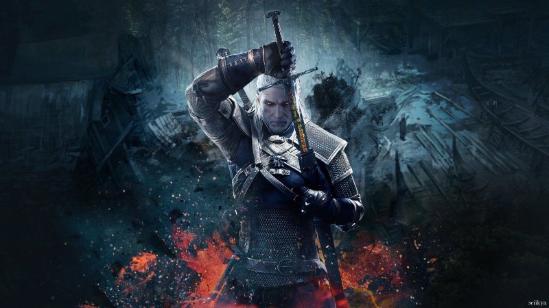 The Witcher 3 Wild Hunt Геральт