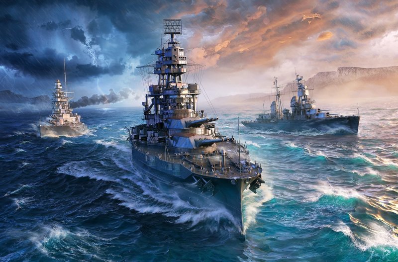 Корабль военный World of Warships