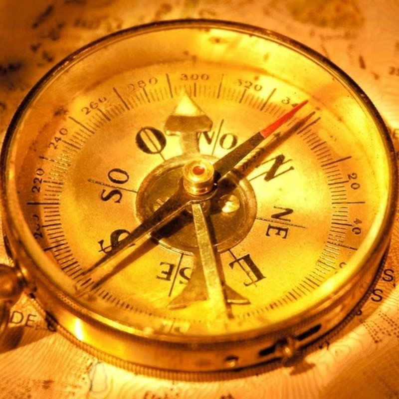 Компас красивый