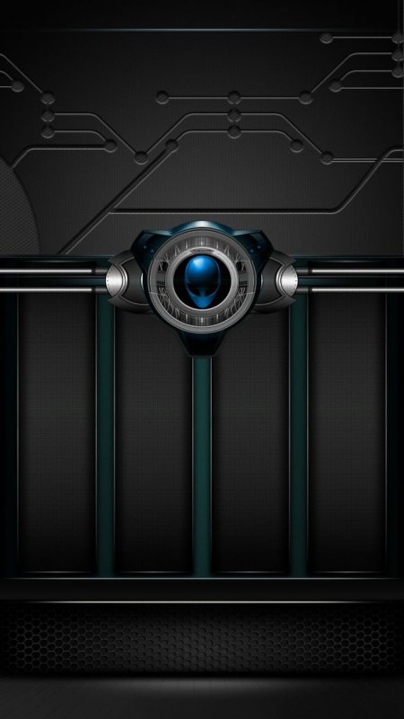 Заставка на телефон Техно