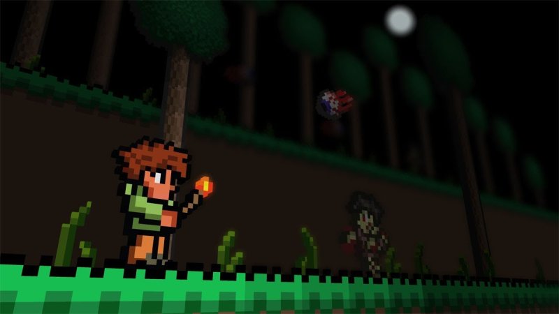 Террария фон 3д