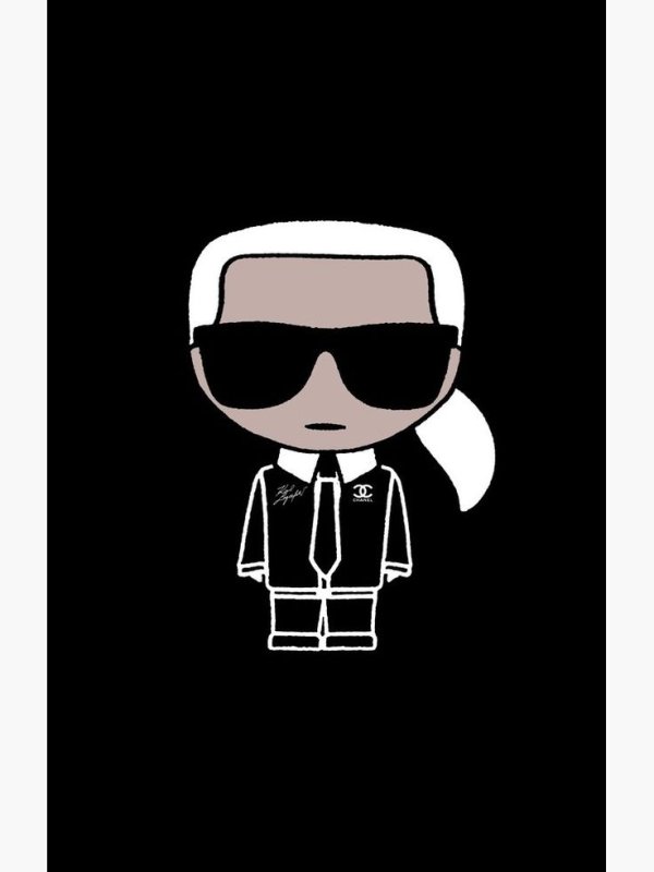Karl Lagerfeld значок