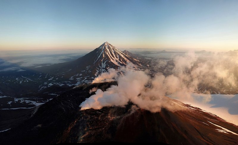 Авачинская сопка Камчатка