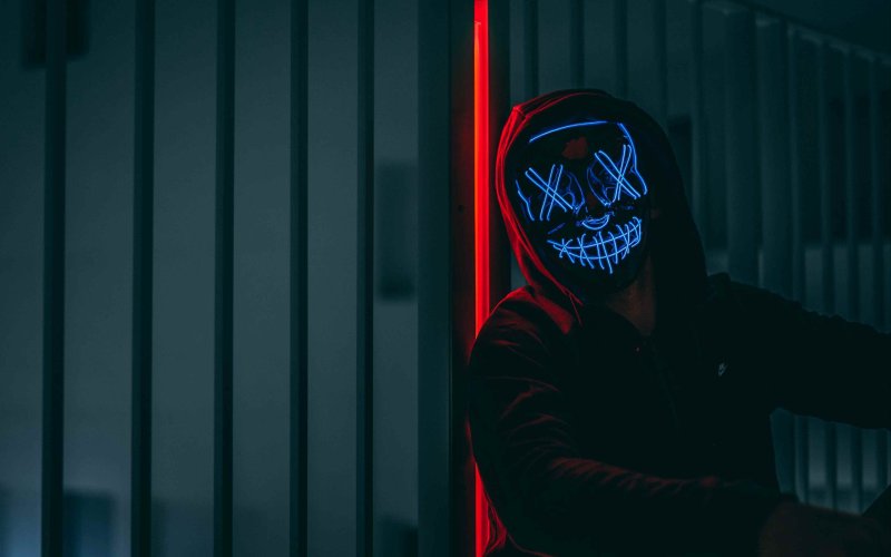 Маска анонимус Судная ночь