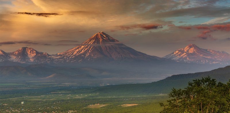 Петропавловск-Камчатский Корякский вулкан