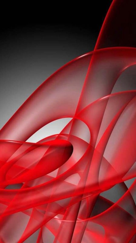 Красная абстракция