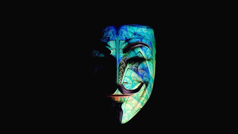 Анонимус неон Маск Маск