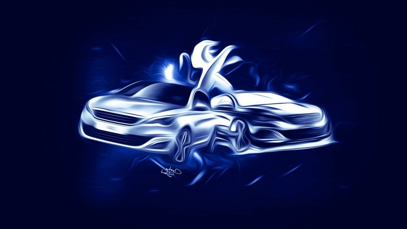 Абстрактный автомобиль