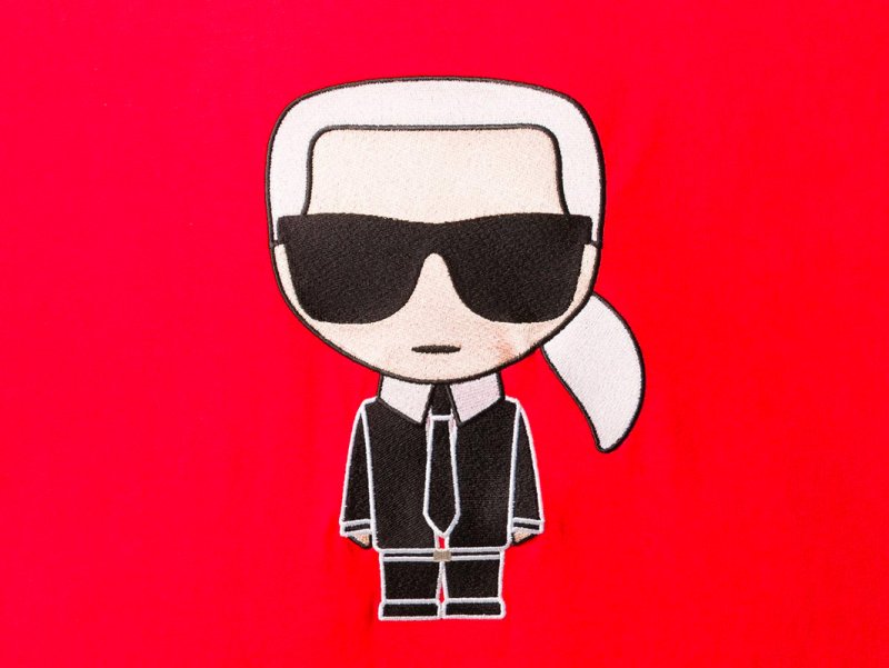 Карл Лагерфельд вектор