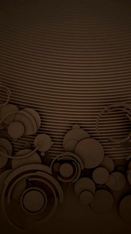 Абстракция в коричневом цвете