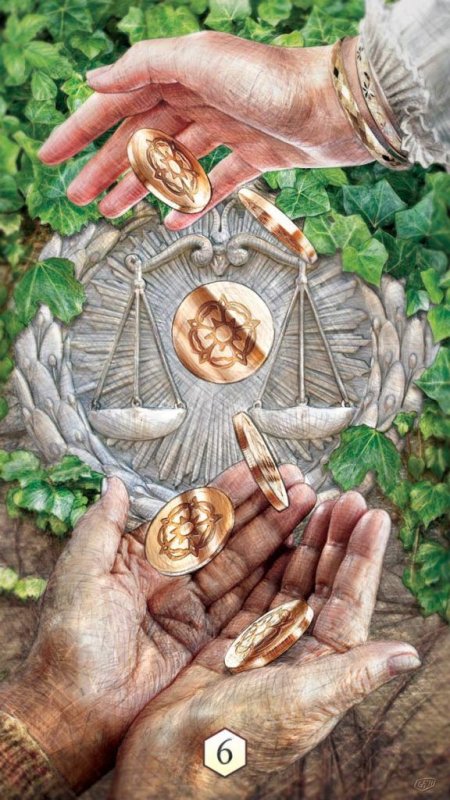 Туз пентаклей Таро