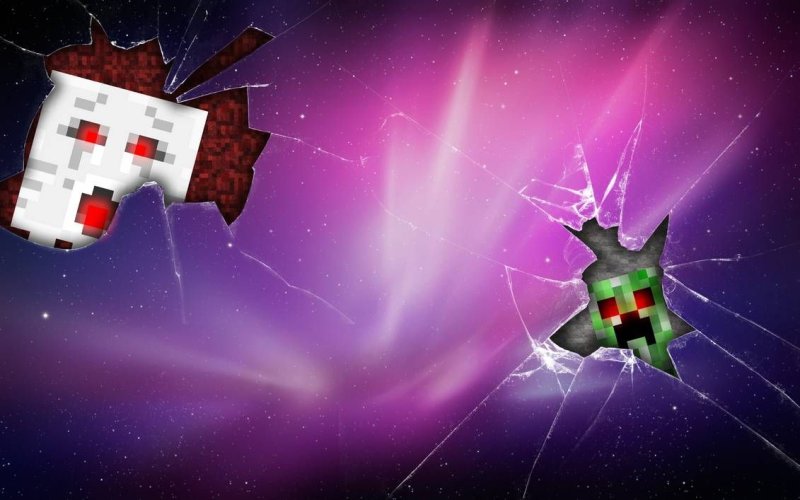 Живые обои на рабочий стол майнкрафт