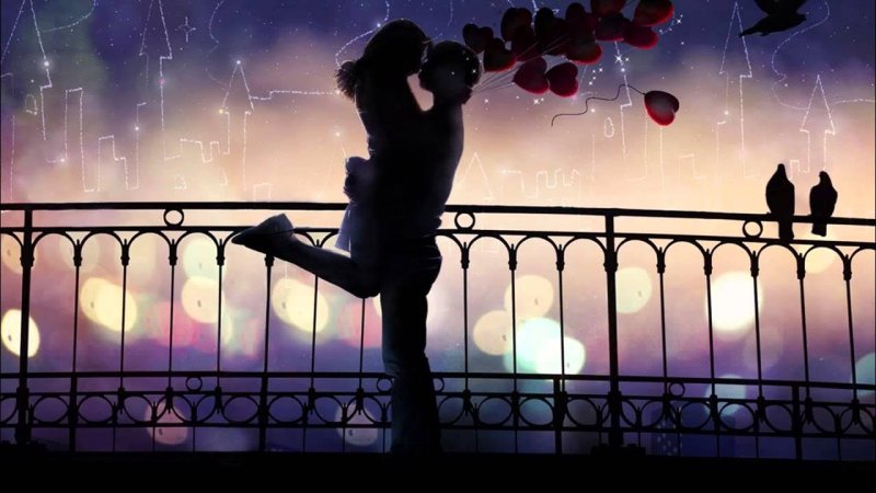 Влюбленные на мосту