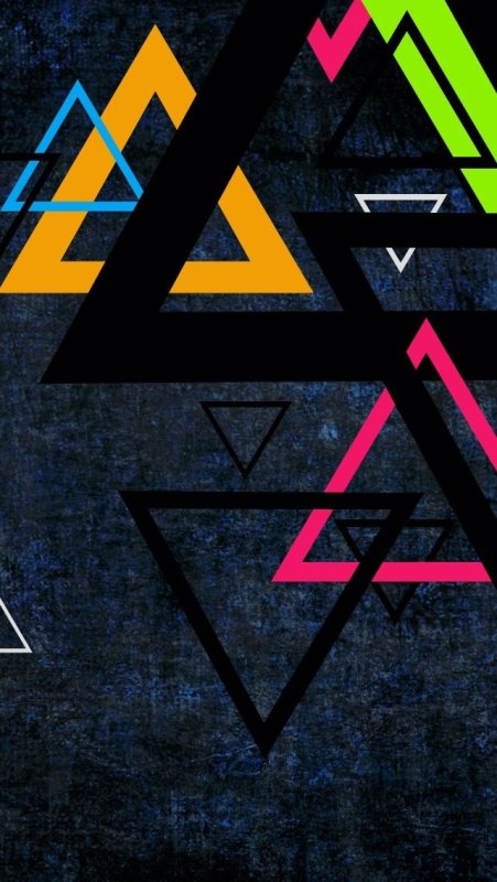 Цветные треугольники