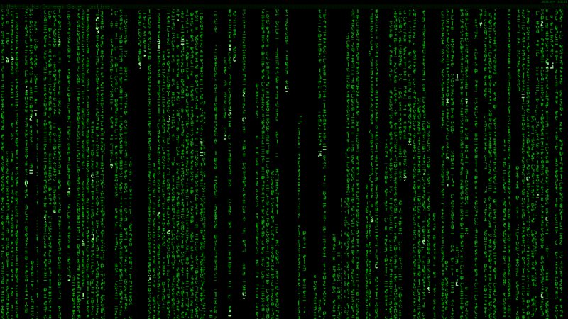 Матрица 101011010010101001010 синяя