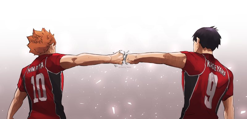 Аниме волейбол Карасуно