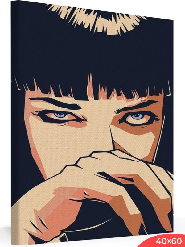 Картина по номерам Криминальное чтиво