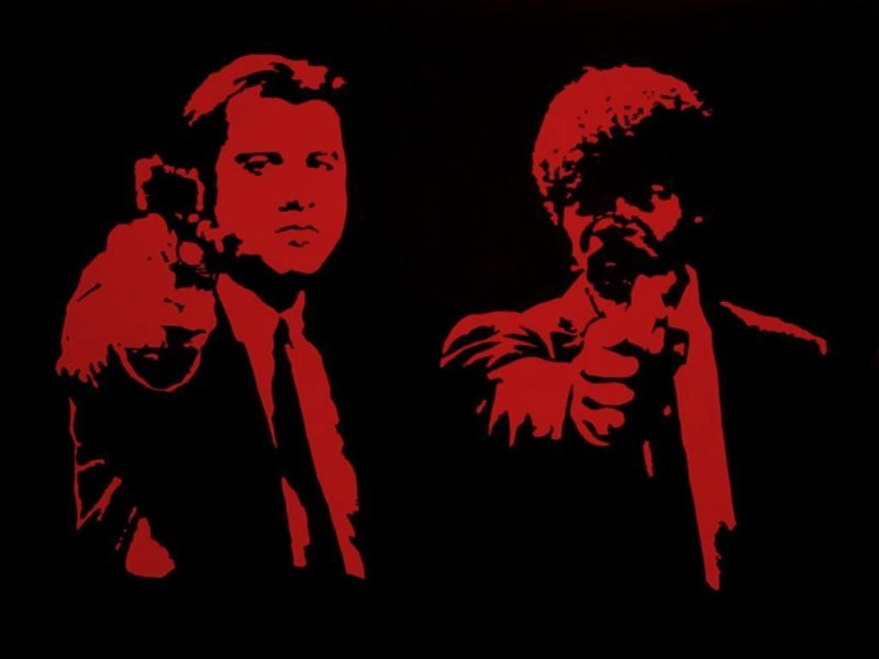 Криминальное чтиво Винсент и Джулс