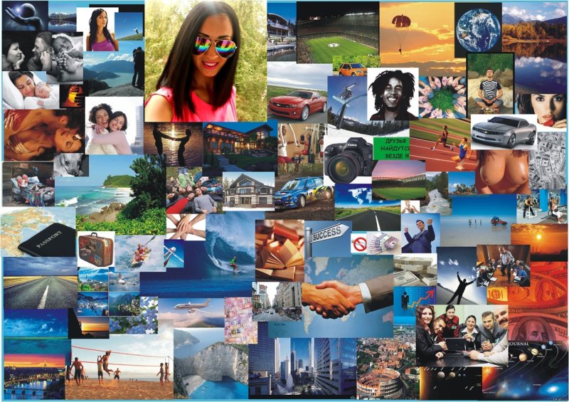 Набор картинок для карты желаний