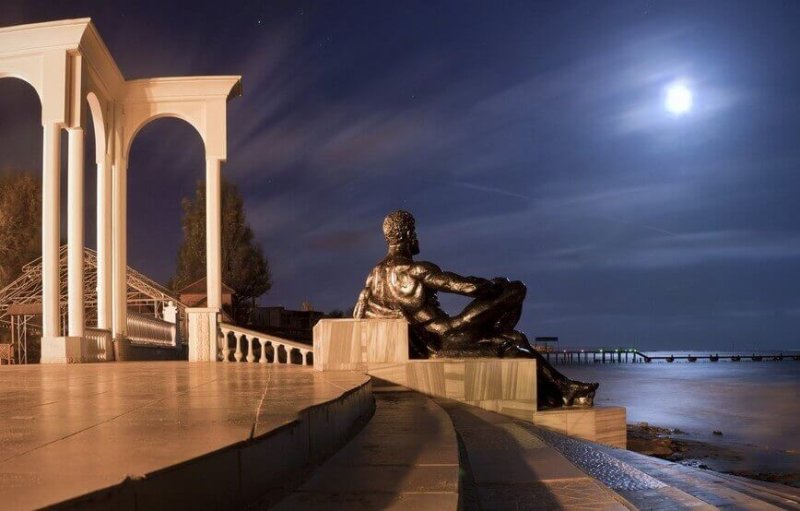 Набережная Горького Евпатория