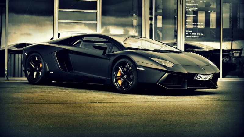 Lamborghini Aventador 4к