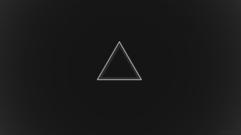 Геометрические фигуры на черном фоне