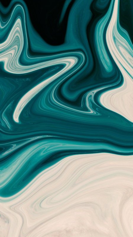 Абстракция бирюза