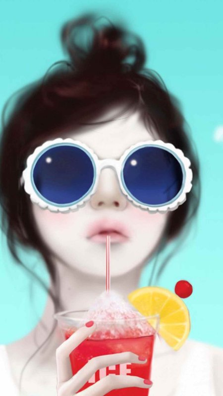 Девушка в очках