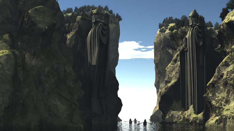 Аргонат врата королей Властелин колец