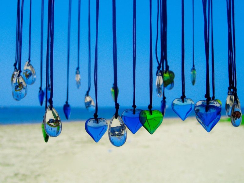 Украшения на море