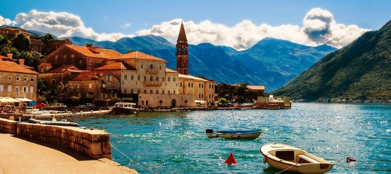 Город Тиват в Черногории