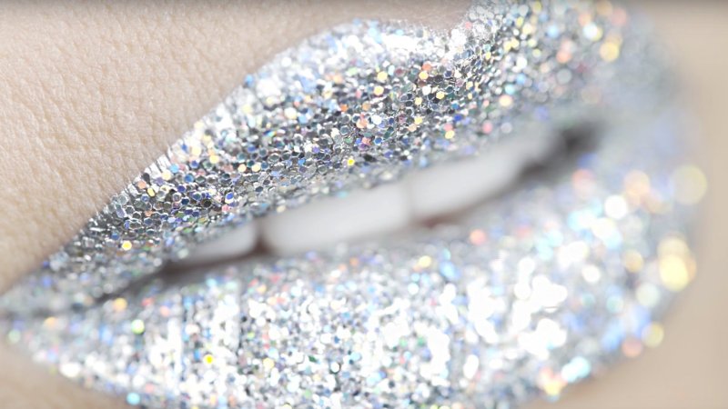 Обои с блестками