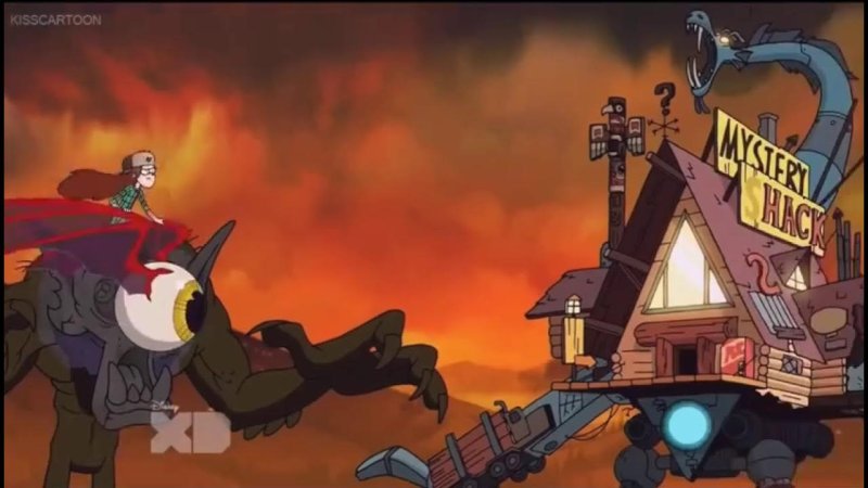 Гравити Фолз, странно, Гедон.