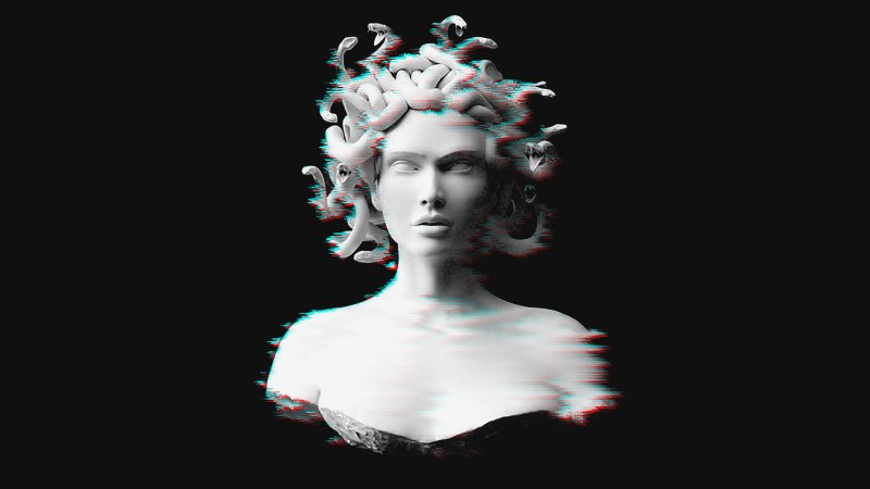 Горгона медуза скульптура Версаче