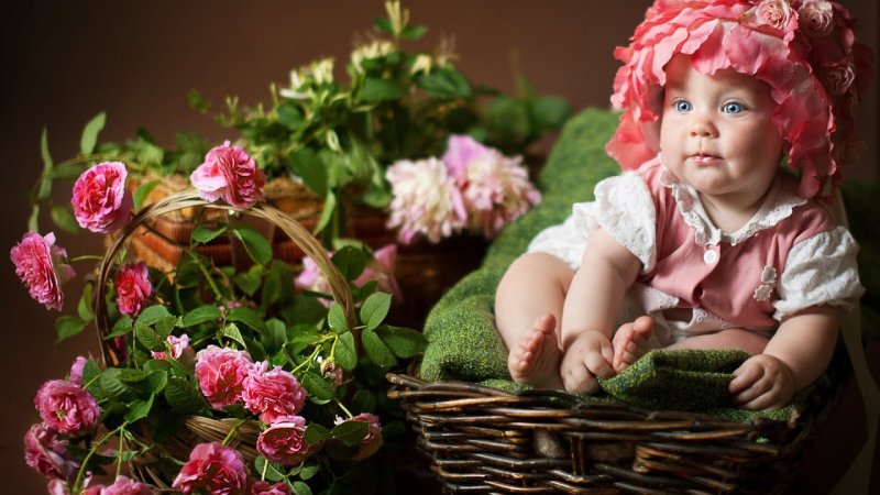 Цветы для детей