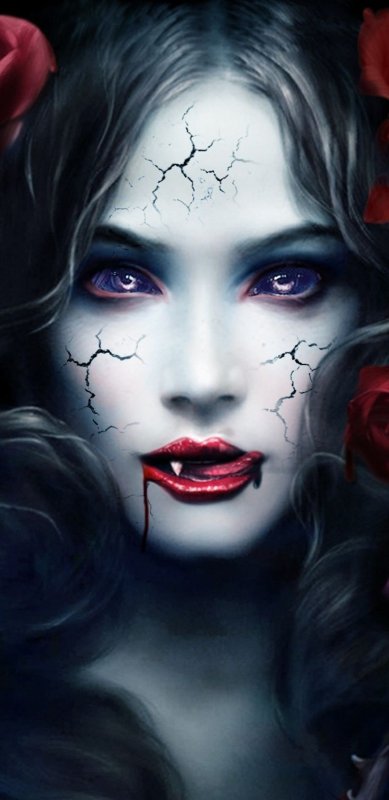 Красивый вампир