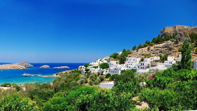 Греческий остров Родос