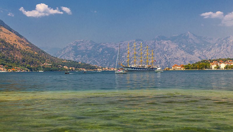 Черногория Будва причал