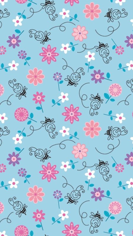 Фон в мелкий цветочек