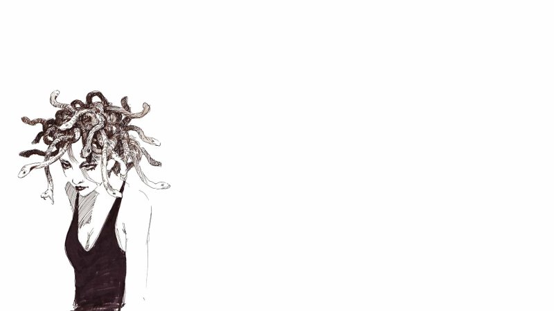 Медуза Горгона арт